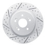 R1 18-26 Honda Odyssey Rear Left Drilled & Slotted Geo-Carbon Rotor