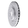R1 09-17 Buick Regal Front Right Drilled & Slotted Geo-Carbon Rotor