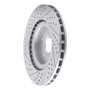R1 09-17 Buick Regal Front Right Drilled & Slotted Geo-Carbon Rotor