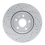 R1 10-25 Buick Allure Front Right Drilled & Slotted Geo-Carbon Rotor