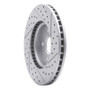 R1 10-25 Buick Regal Front Left Drilled & Slotted Geo-Carbon Rotor