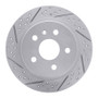 R1 11-16 Buick Lacrosse Rear Left Drilled & Slotted Geo-Carbon Rotor