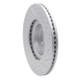 R1 04-25 Scion FR-S Front Left Drilled & Slotted Geo-Carbon Rotor