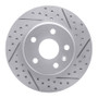 R1 11-16 Buick Regal Front Right Drilled & Slotted Geo-Carbon Rotor