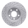 R1 11-16 Buick Regal Front Right Drilled & Slotted Geo-Carbon Rotor