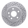 R1 11-16 Buick Regal Front Left Drilled & Slotted Geo-Carbon Rotor