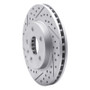 R1 11-16 Buick Regal Front Left Drilled & Slotted Geo-Carbon Rotor