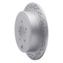 R1 08-15 Subaru BRZ Rear Left Drilled & Slotted Geo-Carbon Rotor