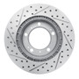 R1 97-04 Porsche Boxster Rear Right Drilled & Slotted Geo-Carbon Rotor