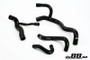 do88 92-96 Audi S2/RS2 2.2T (ABY/ADU) Radiator Hoses - Black