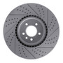 R1 10-17 Land Rover Range Rover Front Right Drilled & Slotted Geo-Carbon Rotor