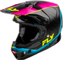 Formula Cc Underglow Helmet Black/pink/blue Sm