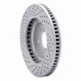 R1 97-05 Buick Park Avenue Front Right Drilled & Slotted Geo-Carbon Rotor