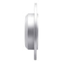 R1 18-25 Jeep Wrangler Rear Right Drilled & Slotted Geo-Carbon Rotor