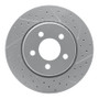 R1 07-12 Dodge Nitro Front Right Drilled & Slotted Geo-Carbon Rotor