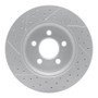 R1 07-12 Dodge Nitro Front Right Drilled & Slotted Geo-Carbon Rotor
