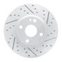 R1 16-25 Mazda 2 (Mexico) Front Right Drilled & Slotted Geo-Carbon Rotor