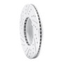 R1 16-25 Mazda 2 (Mexico) Front Right Drilled & Slotted Geo-Carbon Rotor