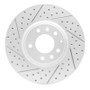 R1 06-07 Mazda 6 Front Left Drilled & Slotted Geo-Carbon Rotor