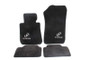Dinan 14-18 BMW X5 xDrive35i F85-X5M/F15 X5 Signature Floor Mats Black w/ Silver Logo - Set of 4