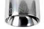 Dinan Double-Walled 4.5in Clamp-On Exhaust Tip - Polished - 4.5in Outlet / 3in Inlet