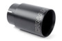 Dinan Double-Walled 4in Clamp-On Exhaust Tip - Black - 4in Outlet / 3.25in Inlet