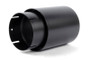 Dinan Double-Walled 4in Clamp-On Exhaust Tip - Black - 4in Outlet / 3.25in Inlet