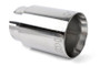 Dinan Double-Walled 4in Clamp-On Exhaust Tip - Polished - 4in Outlet / 3.25in Inlet