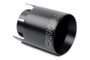 Dinan Double-Walled 4.5in Clamp-On Exhaust Tip - Black - 4.5in Outlet / 3.25in Inlet