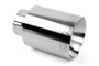 Dinan Double-Walled 4in Clamp-On Exhaust Tip - Polished - 4in Outlet / 2.5in Inlet