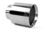 Dinan Double-Walled 4in Clamp-On Exhaust Tip - Polished - 4in Outlet / 2.75in Inlet