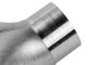 APR Cast Stainless Steel Double Y Splitter - 76mm (3in) to Quad 63.5mm (2.5in)