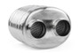 APR Premium Sound Absorption Muffler - Dual 63.5mm (2.5in) Oval Body (220x 169x 211)