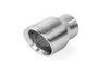 APR Double-Walled 3.5in Slash-Cut Tips - Brushed Silver - Set of 2