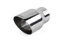 APR Single-Walled 3.5in Slash-Cut Tips - Polished Silver - Set of 2