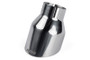 APR Single-Walled 4in Slash-Cut Tips - Polished Silver - Set of 2