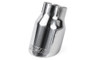 APR Double-Walled 3.5in Slash-Cut Tips - Polished Silver - Set of 2