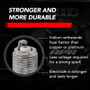 APR EA888.1/2/EA837/EA113 Iridium Pro Spark Plug - Heat Range 9 - 14mm x 19mm x 16mm - SINGLE