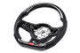 APR 15-19 Volkswagen Golf R Steering Wheel Silver Stitching (For use w/o Paddles)