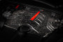 APR 19-26 Porsche Cayenne Engine Cover - Forged Carbon Fiber