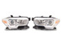 Raxiom 16-23 Toyota Tacoma Axial Series OE Replmnt Headlights- Chrome- Clear Lens