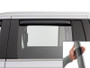 WeatherTech 21-26 Cadillac Escalade ESV Rear Rear Side Window Deflectors-Dark Tint