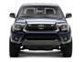 Raxiom 12-15 Toyota Tacoma Axial Series Headlights/Seq LED Bar- Black- Clear Lens