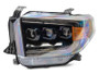 Raxiom 14-21 Toyota Tundra CXR Series LED Headlights- Black Housing- Clear Lens