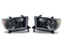 Raxiom 07-13 Toyota Tundra OEM Style Headlights- Black Housing- Clear Lens