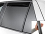 WeatherTech 20-26 Ford Explorer Rear Rear Side Window Deflectors - Matte Blk