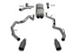 Corsa 25-26 RAM 1500 RHO Crew Cab 3.0L T Cat-Back Dual Rear Exit w/ 5in Single Gun Metal Pro Series