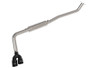 aFe Rebel Series 3in 304 Stainless Middle-Side Exit Exhaust Black Tips Toyota Hilux 15-26 L4-2.4/2.8