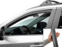 WeatherTech 19-25 Toyota Rav4 Front Front Side Window Deflectors - Matte Blk