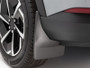 WeatherTech 24-26 Chevrolet Equinox EV Rear Mudflaps - Black